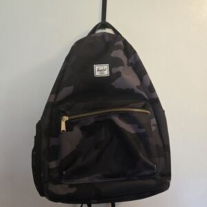 Herschel Supply Company Black Camo Camouflage Backpack